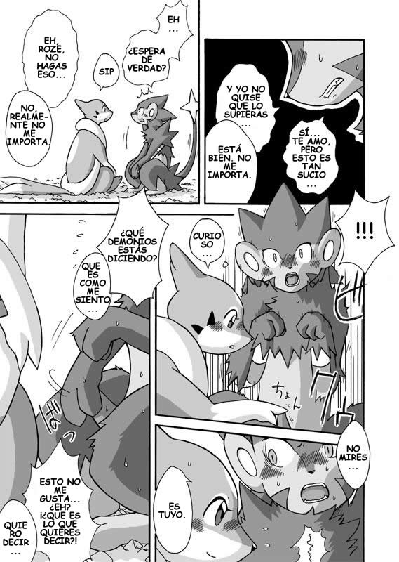 [Mikaduki Karasu] Kekka Yokereba Subete Yoshi | Lo Que Comienza Bien Termina Bien! (Pokémon) [Spanish] [Red Fox Makkan] 8