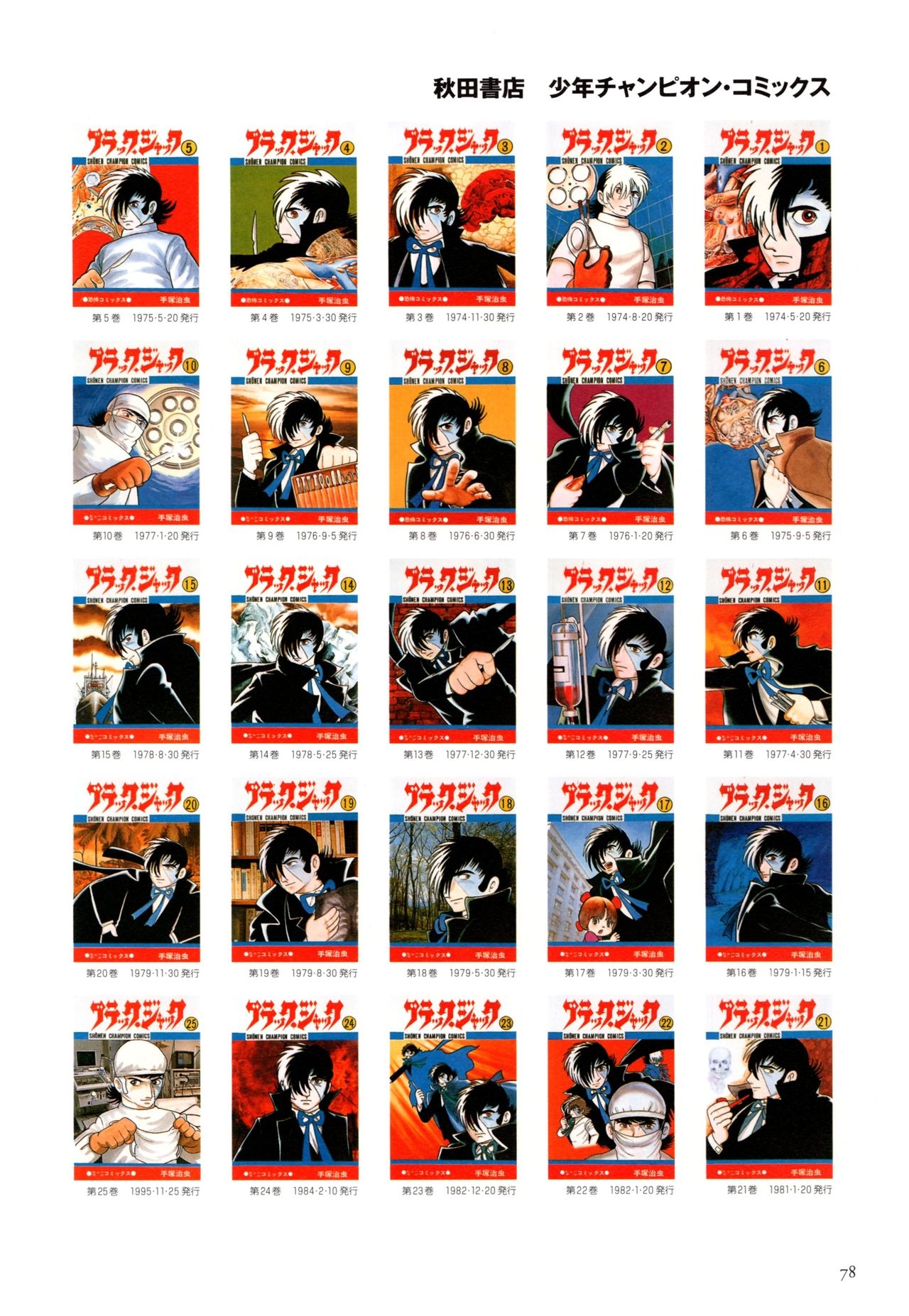 All of Black Jack By Osamu Tezuka 82