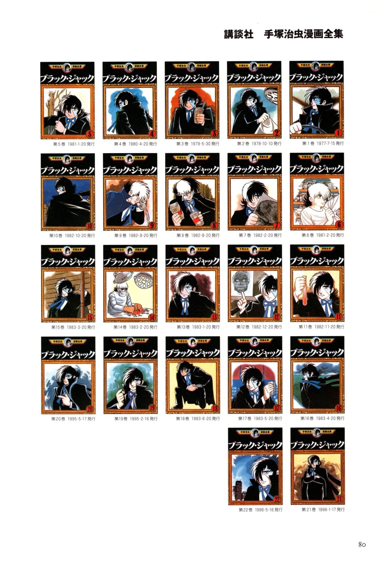 All of Black Jack By Osamu Tezuka 84