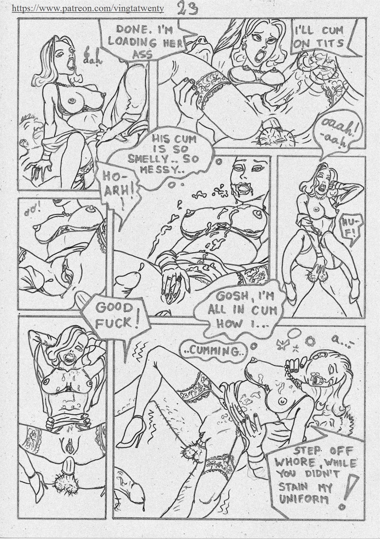 Vingtatwenty comics sketches 22