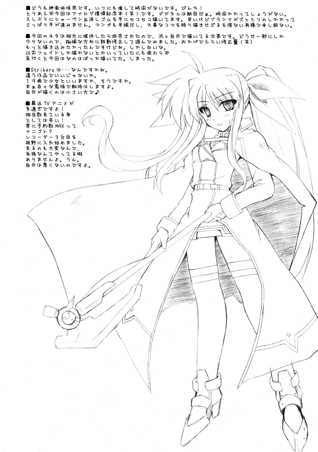 (C71) [Quantum Leap, Red Spec (Kagurazaka Sakina, ZiZZ)] Thunder Blade (Magical Girl Lyrical Nanoha) 3