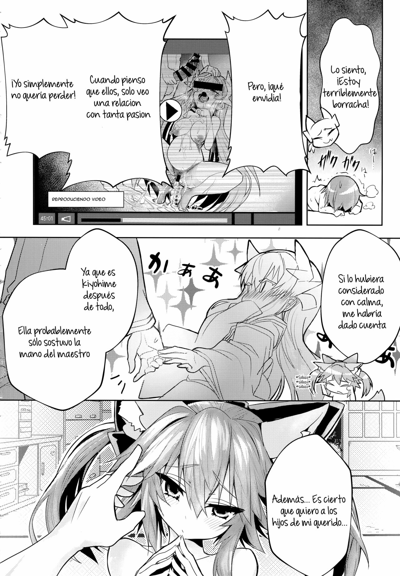 (COMIC1☆13) [Yamitsuki Honpo (Wise Speak)] Ryousai Yandere Tamamo-chan (Fate/Grand Order) [Spanish] [NINA:P] 12