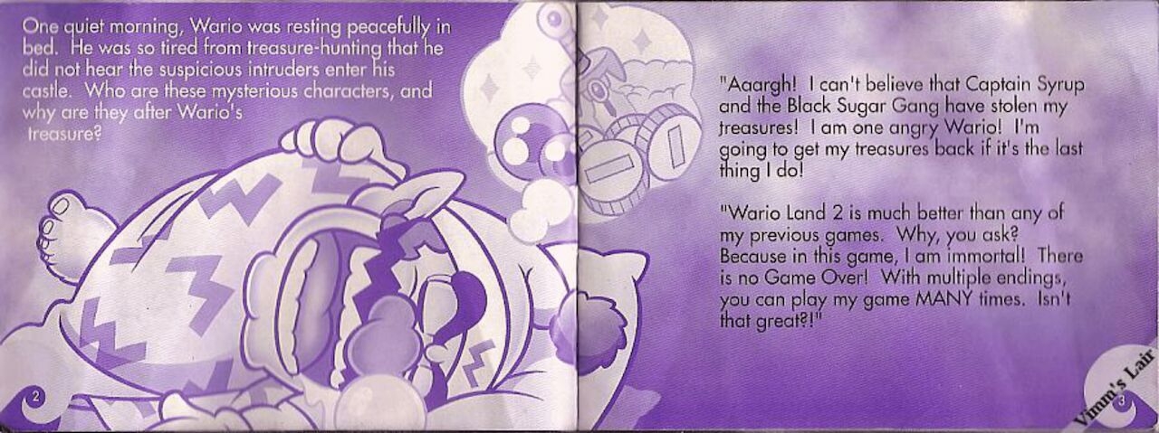 Wario Land 1, 2, 3, 4, Virtual Boy And Shake It Manuals 17