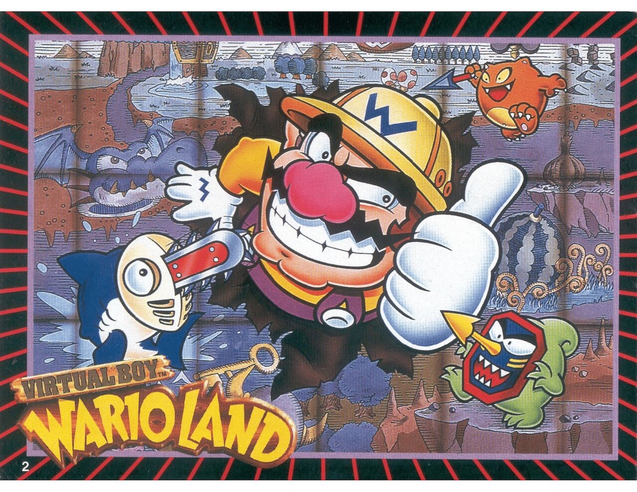 Wario Land 1, 2, 3, 4, Virtual Boy And Shake It Manuals 69