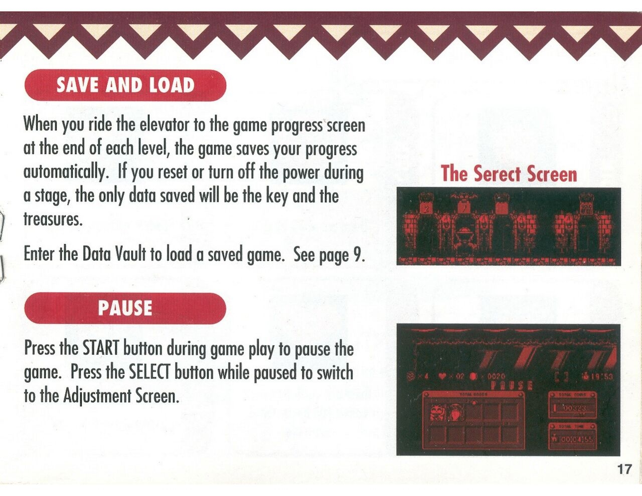 Wario Land 1, 2, 3, 4, Virtual Boy And Shake It Manuals 84