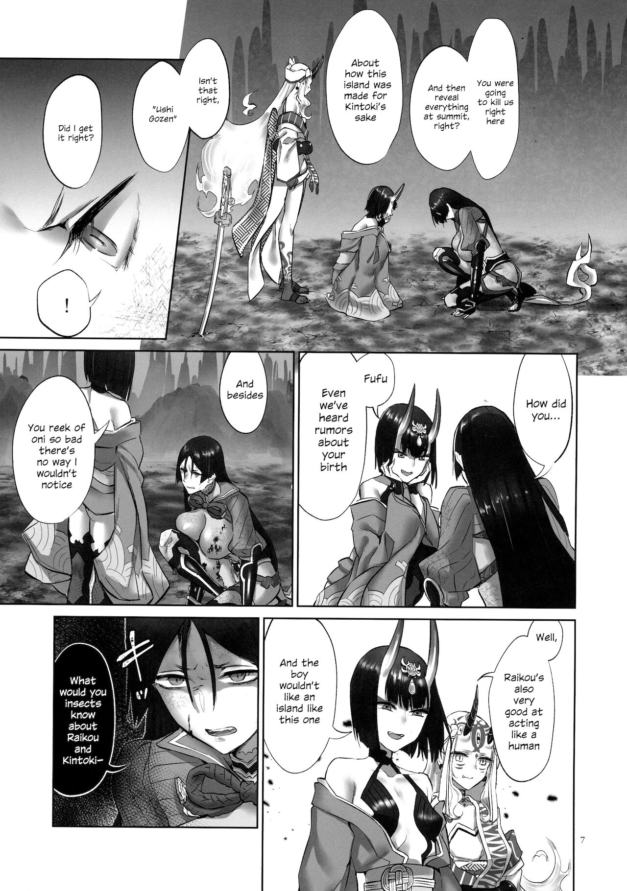 (C96) [Manmanya (Titiduki)] Onigashima Oni Taiji (Fate/Grand Order) [English] 5