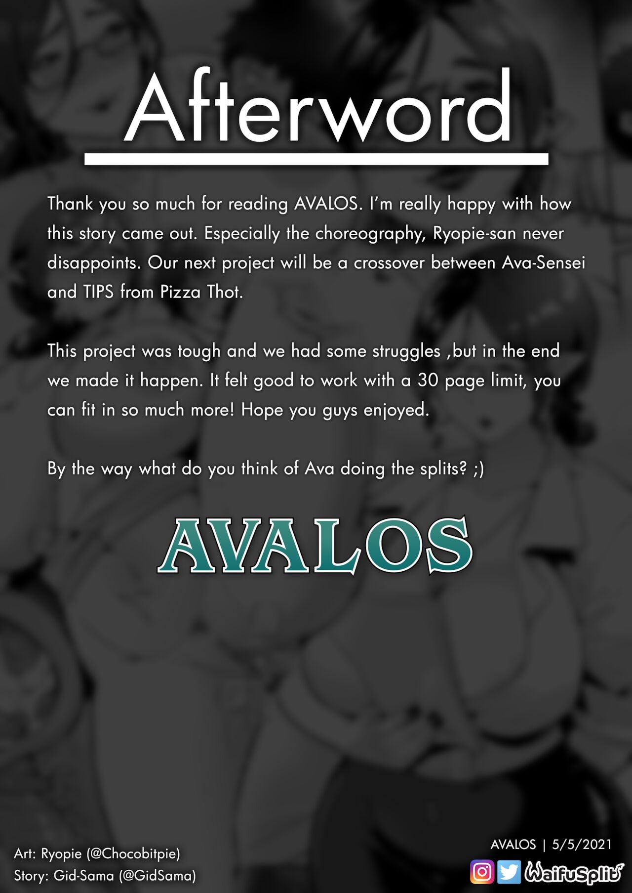 [WaifuSplit] AVALOS 30