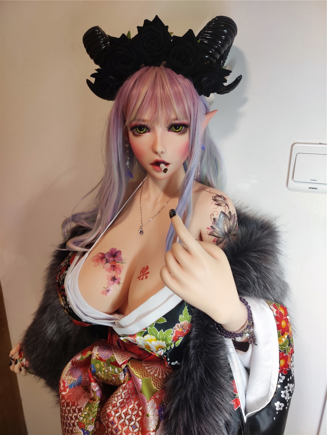 My newly received geisha-dressed ELF by crazy rabbit! HB024 Takano Rie 2
