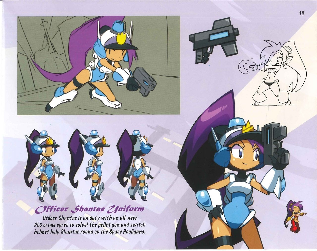 Shantae Manual + Official Art 99