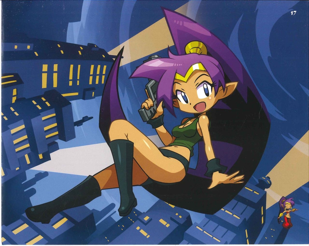 Shantae Manual + Official Art 101