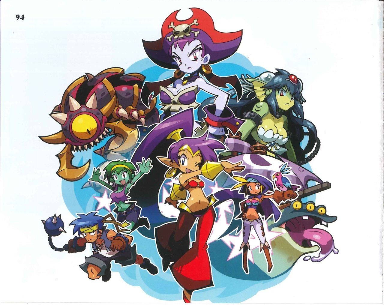 Shantae Manual + Official Art 108