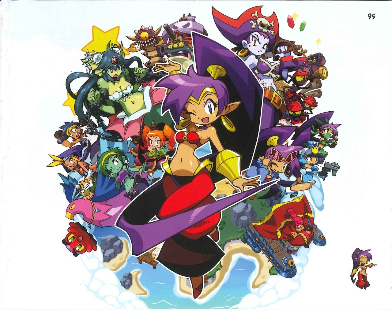 Shantae Manual + Official Art 109