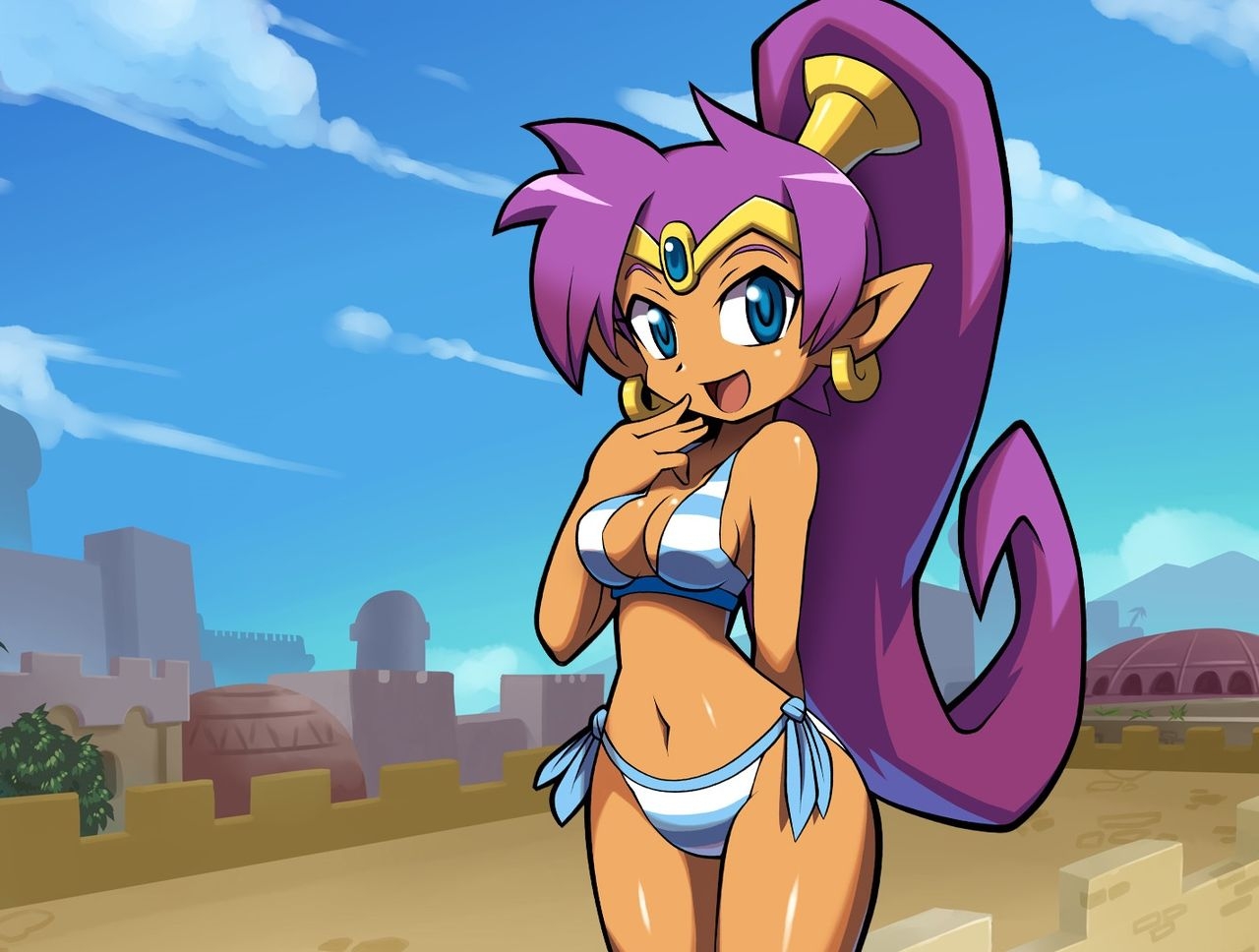 Shantae Manual + Official Art 111