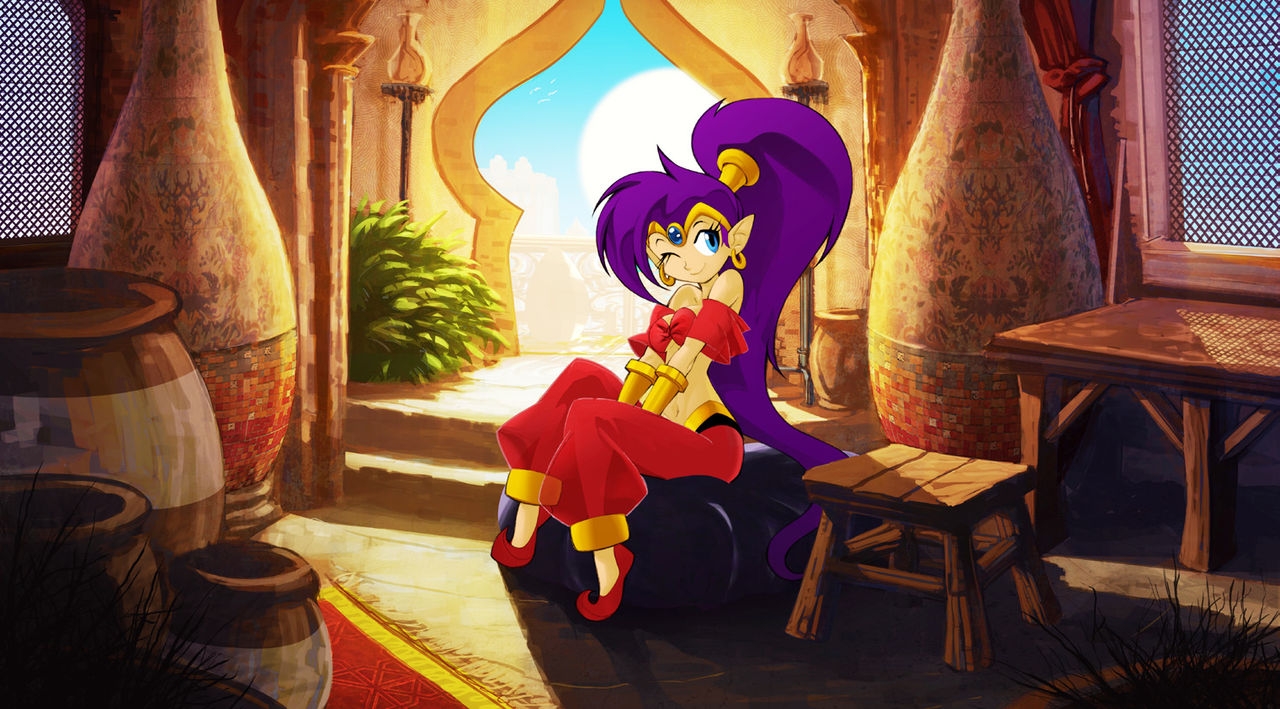 Shantae Manual + Official Art 113