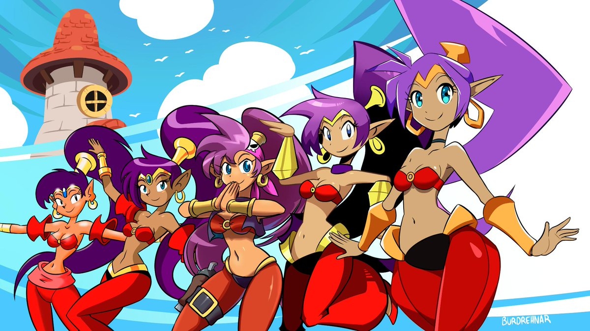 Shantae Manual + Official Art 114