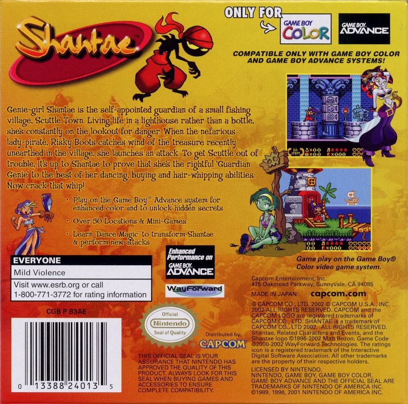 Shantae Manual + Official Art 19