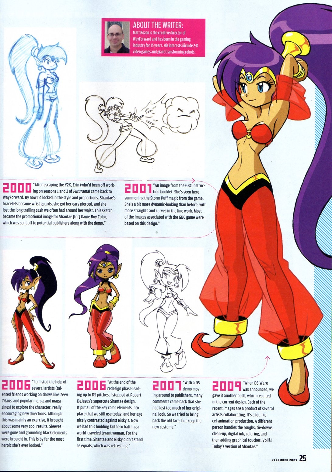 Shantae Manual + Official Art 25