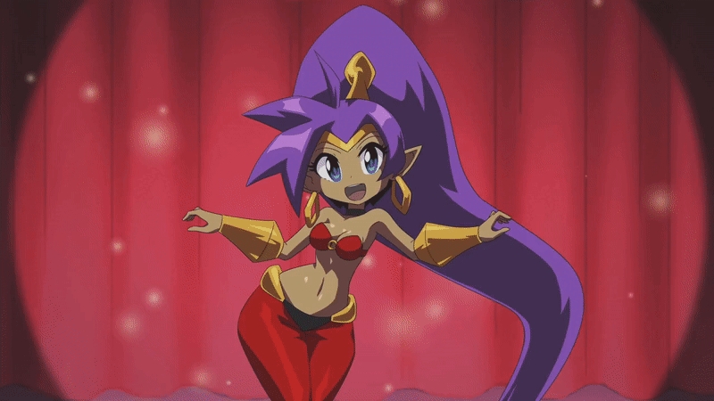Shantae Manual + Official Art 48