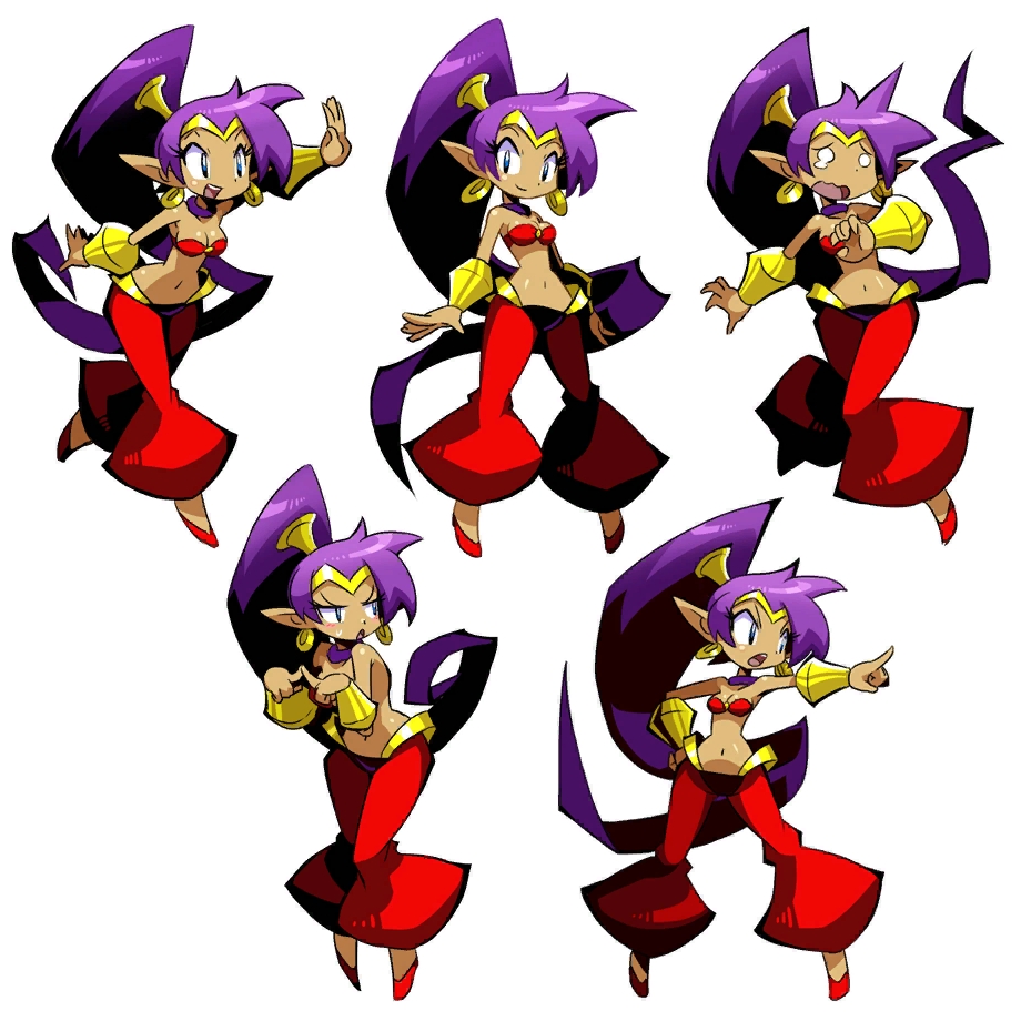 Shantae Manual + Official Art 49