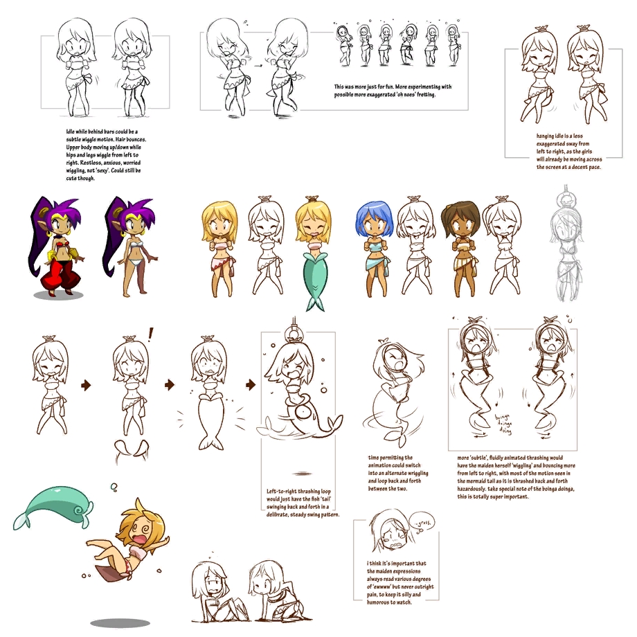 Shantae Manual + Official Art 72
