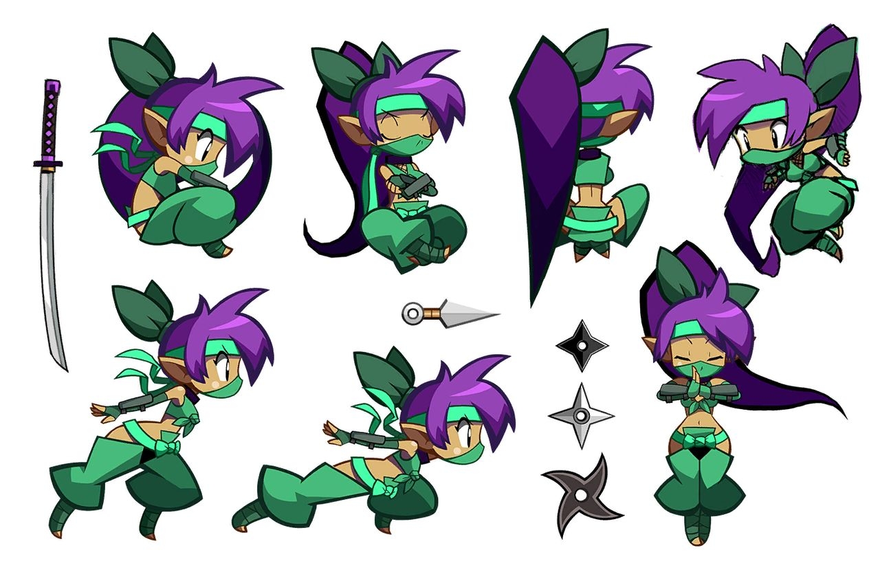 Shantae Manual + Official Art 78