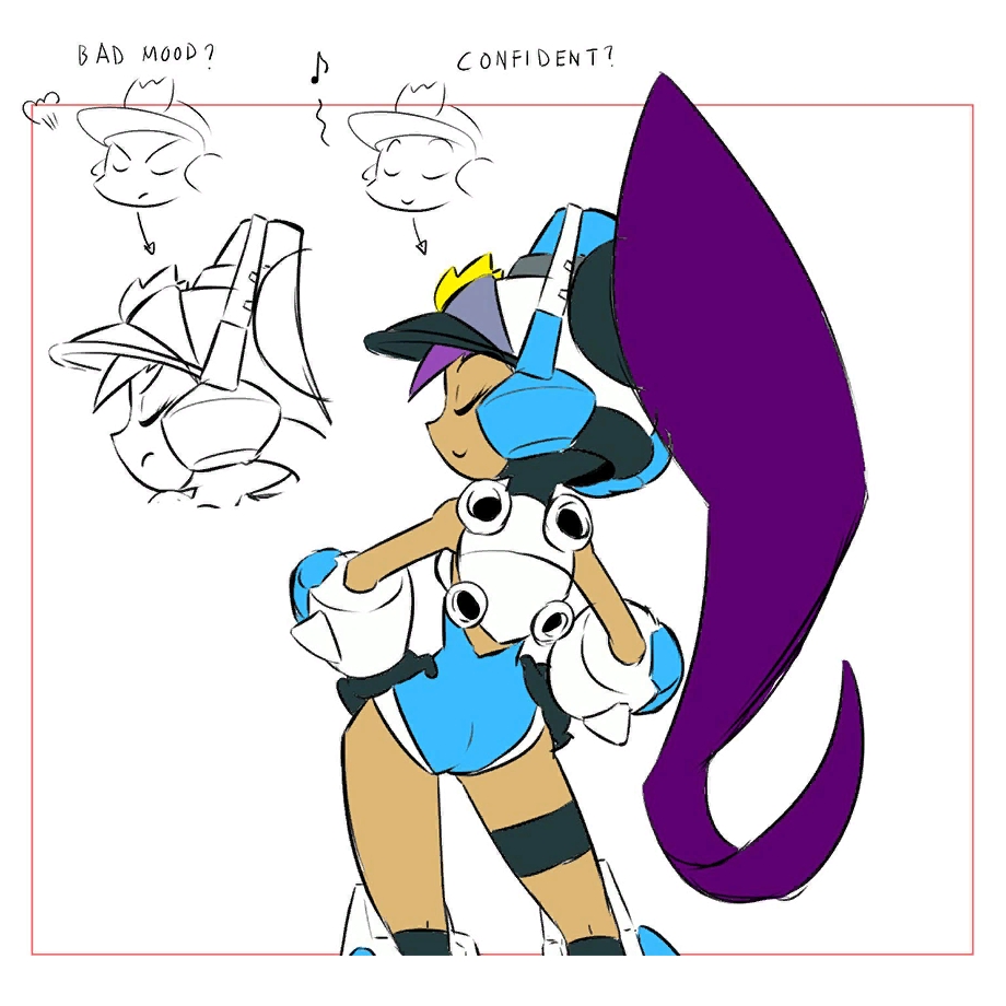 Shantae Manual + Official Art 79