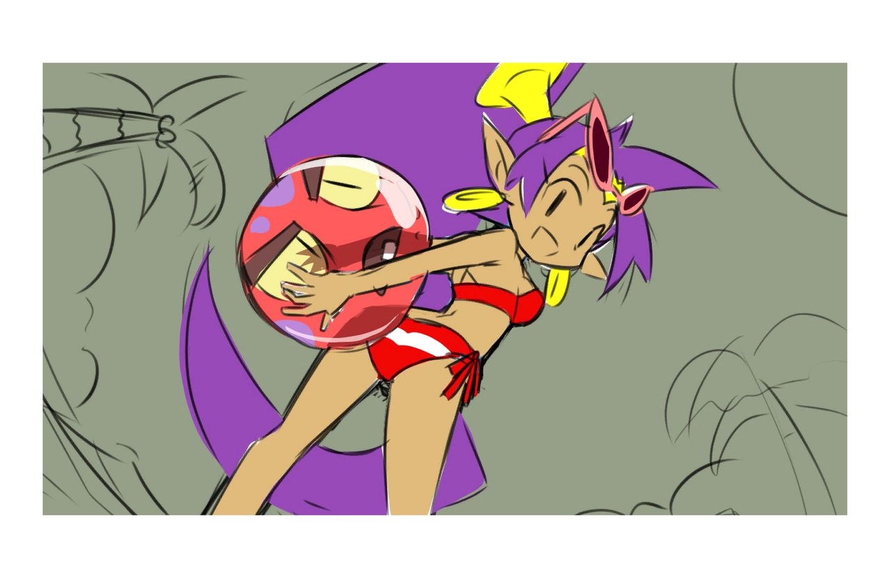 Shantae Manual + Official Art 83
