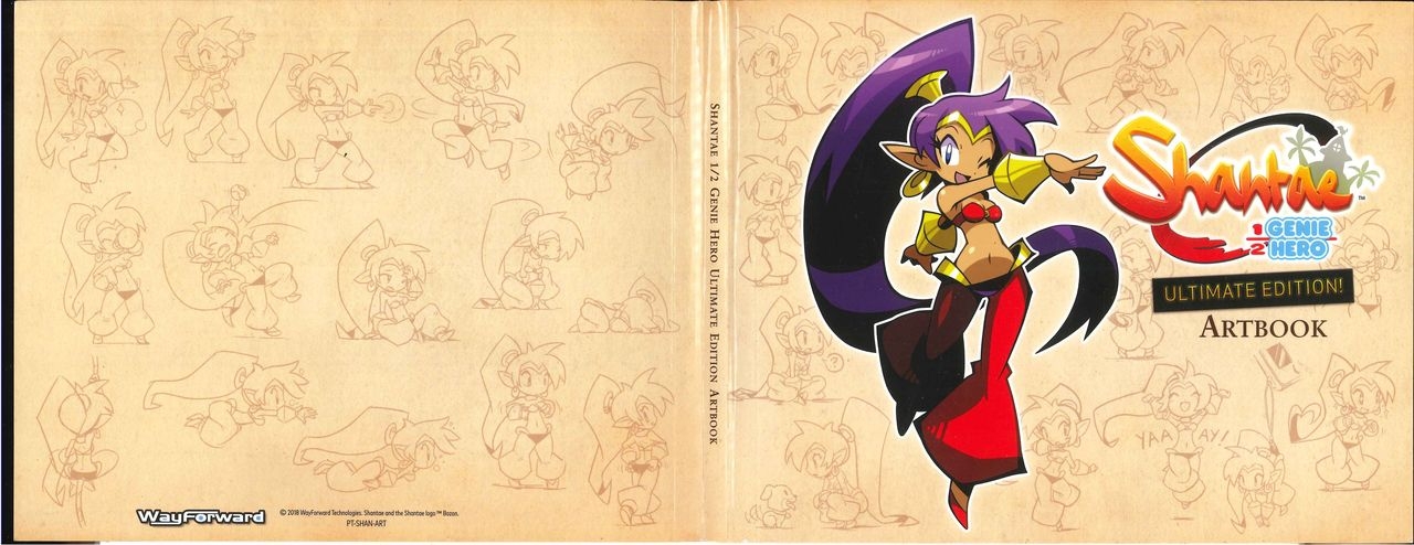Shantae Manual + Official Art 84