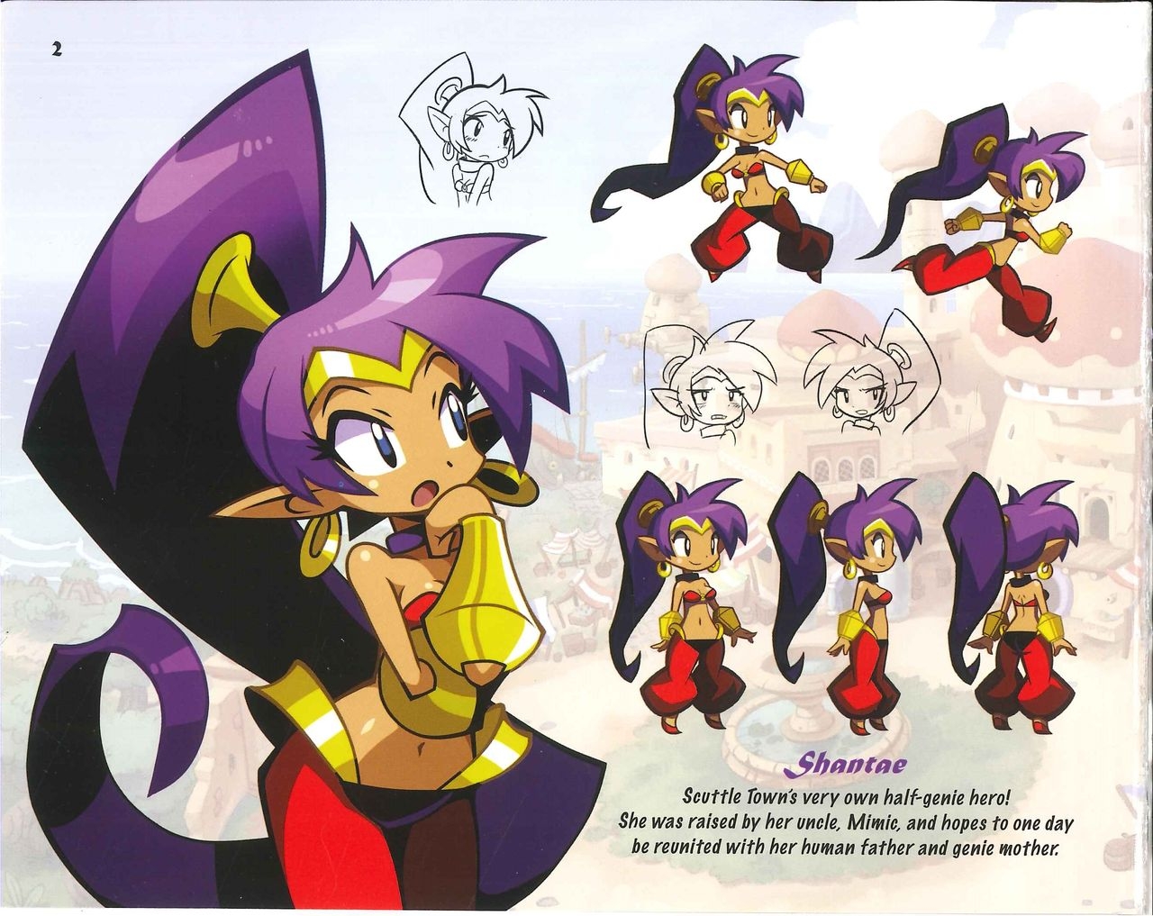 Shantae Manual + Official Art 86