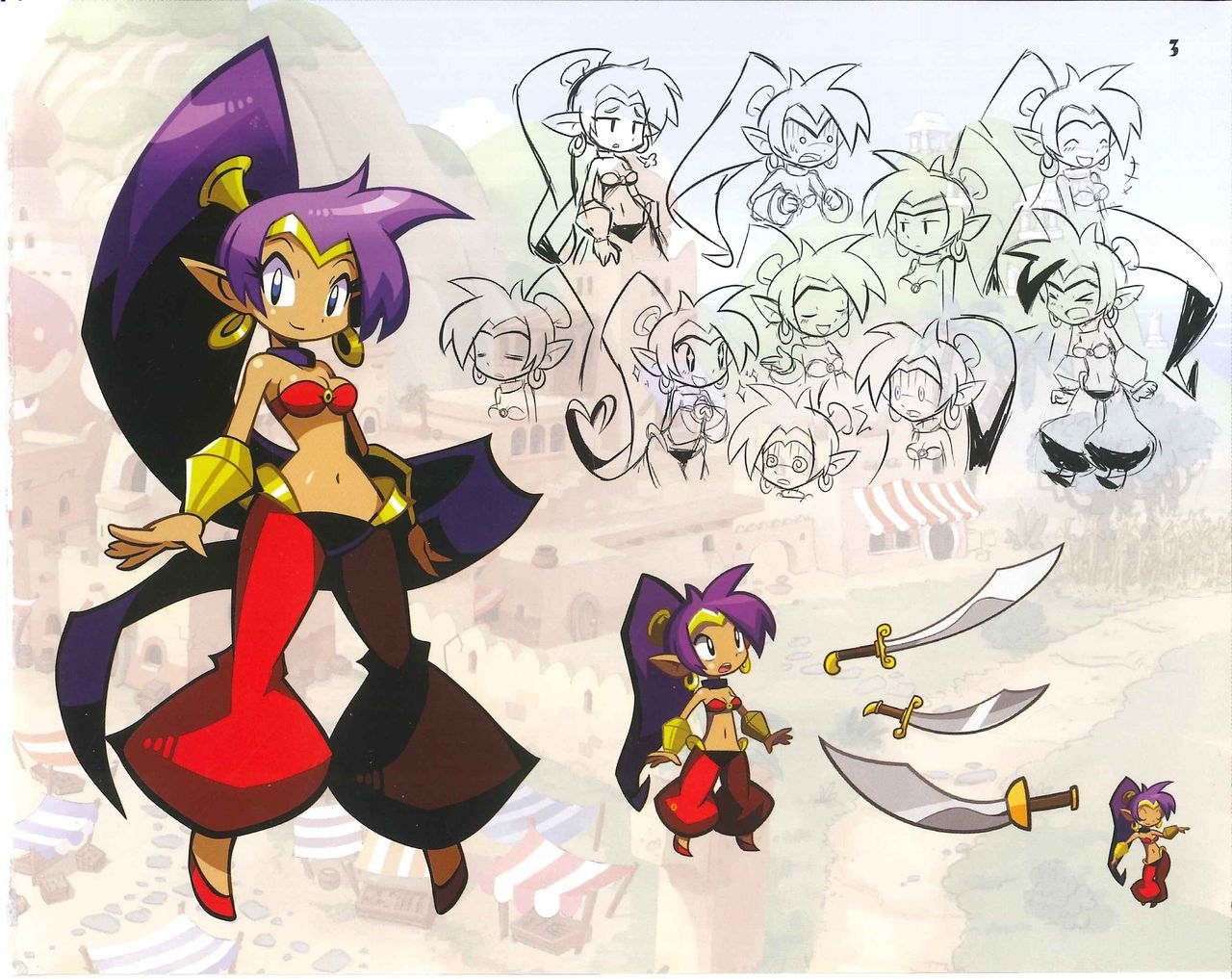Shantae Manual + Official Art 87