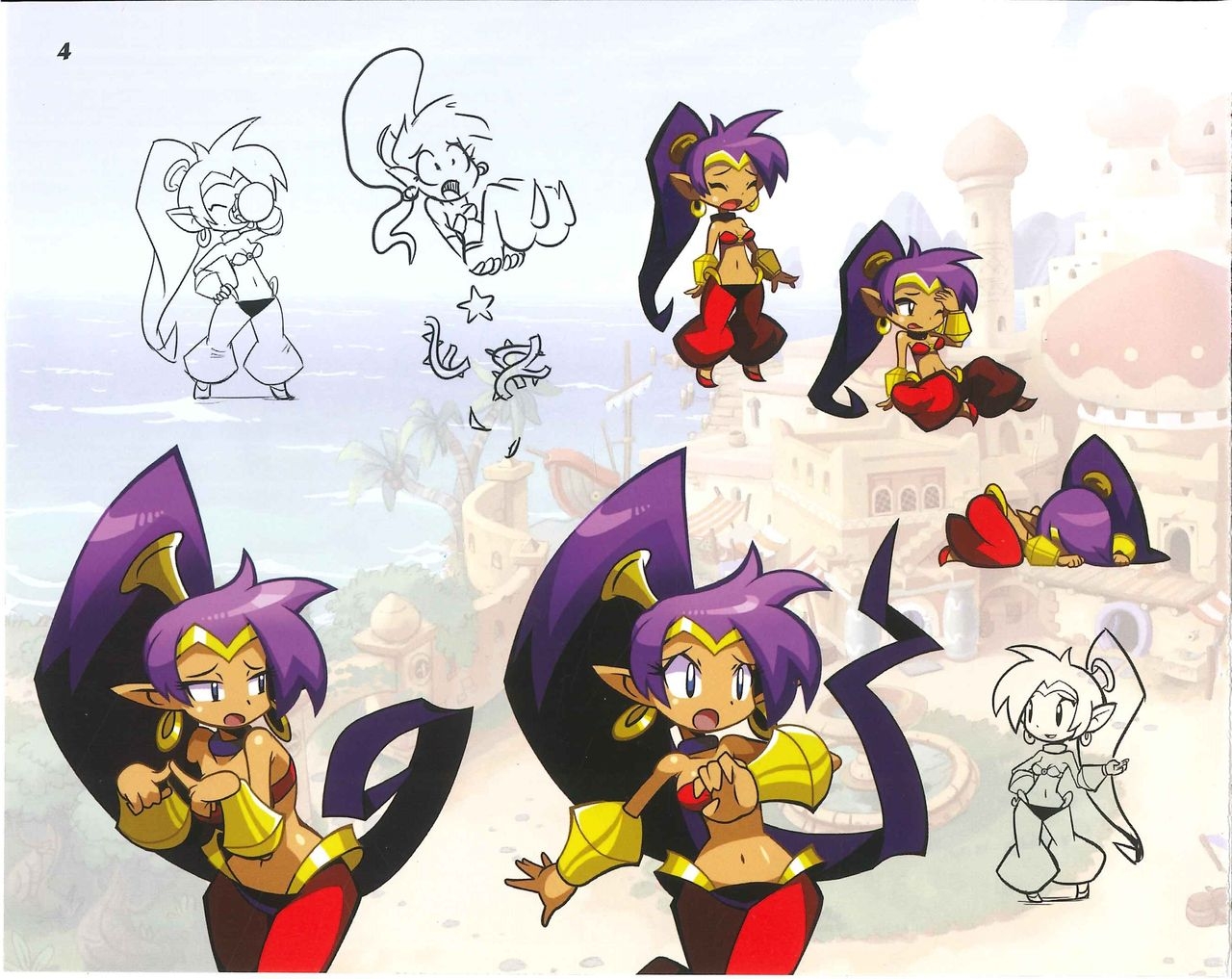 Shantae Manual + Official Art 88