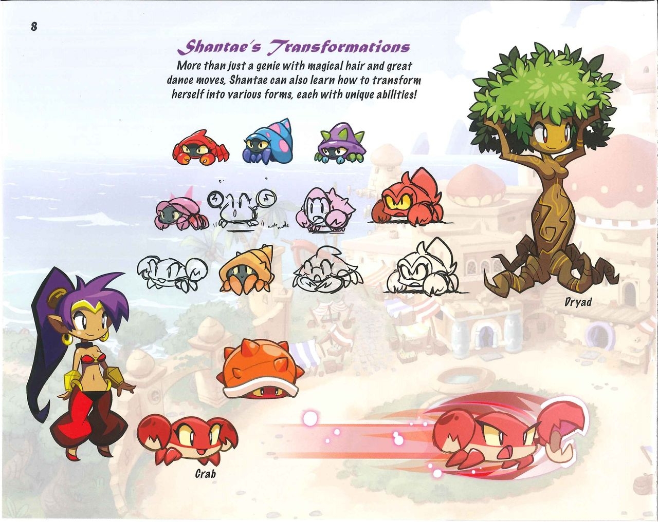 Shantae Manual + Official Art 92