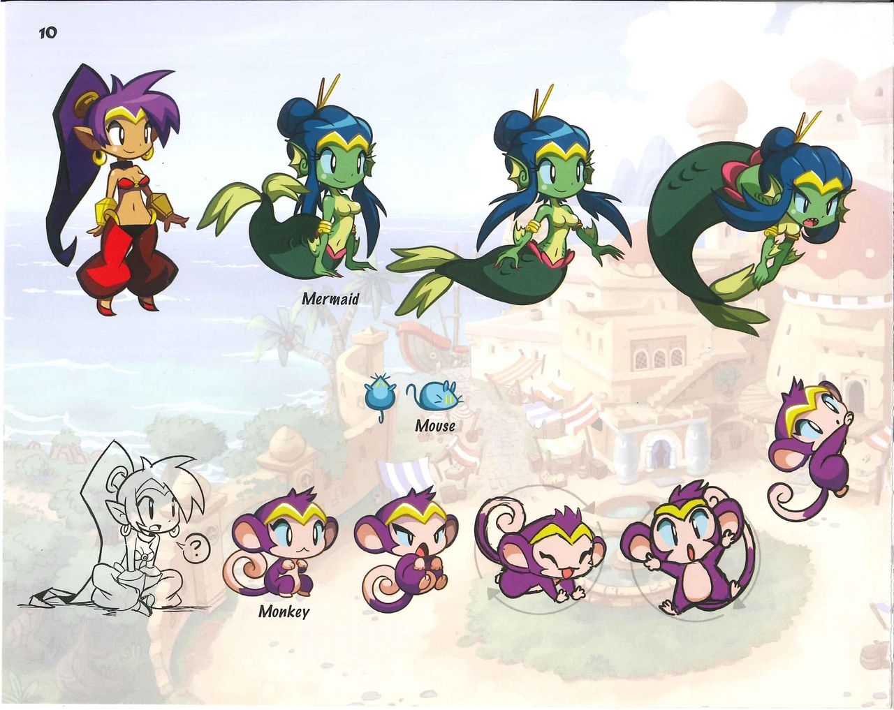 Shantae Manual + Official Art 94