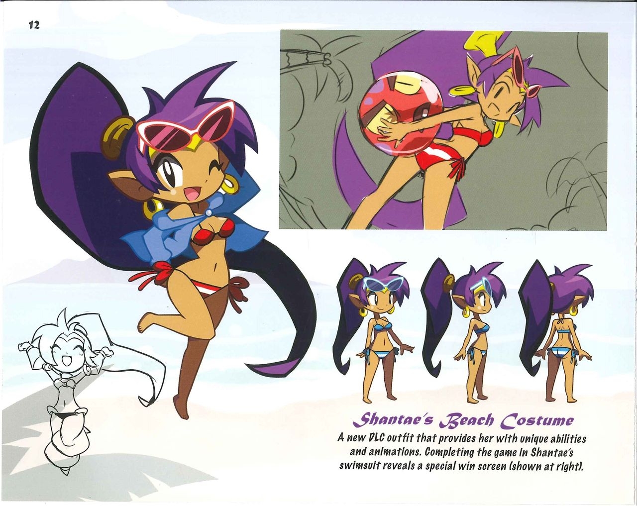 Shantae Manual + Official Art 96