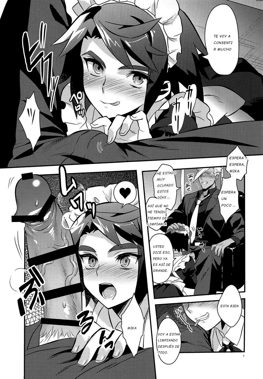 (C91) [Morittokoke (Morikoke)] Uchi no Pilot no Yousu ga Okashii! (Mobile Suit Gundam Tekketsu no Orphans) [Spanish] [Hentai_yaoi] 5