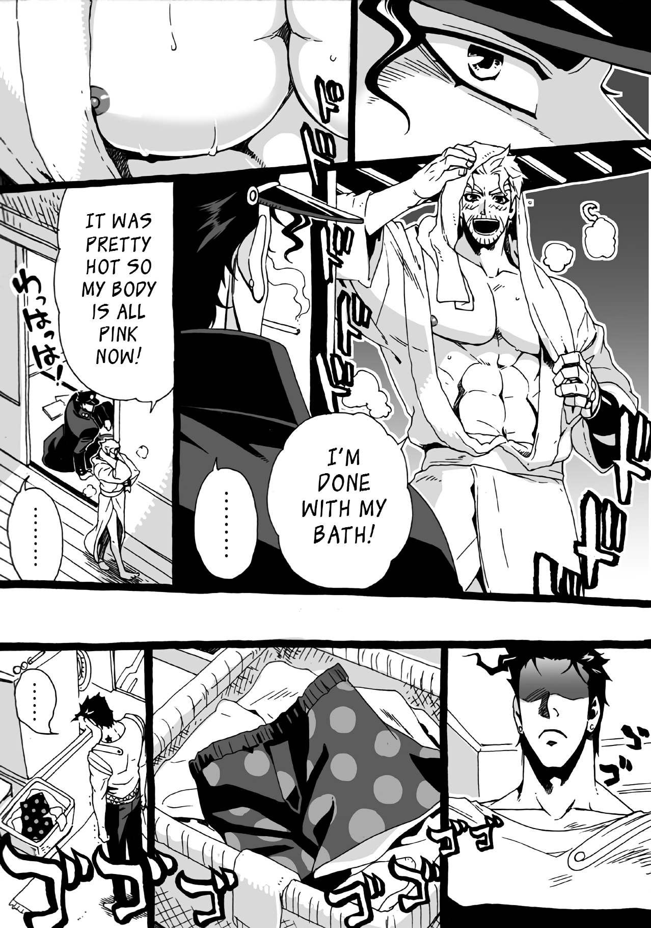 [Chrono Nanae] Mago Haji Jii wo Aishisugiteru | Grandson loves his Grandfather too much (JoJo's Bizarre Adventure) [English] {LeonTranslates}(misc art) 265