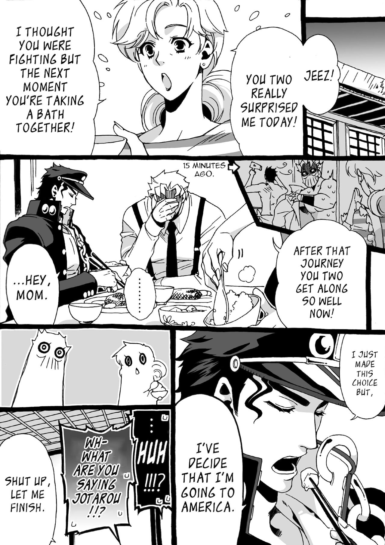 [Chrono Nanae] Mago Haji Jii wo Aishisugiteru | Grandson loves his Grandfather too much (JoJo's Bizarre Adventure) [English] {LeonTranslates}(misc art) 276