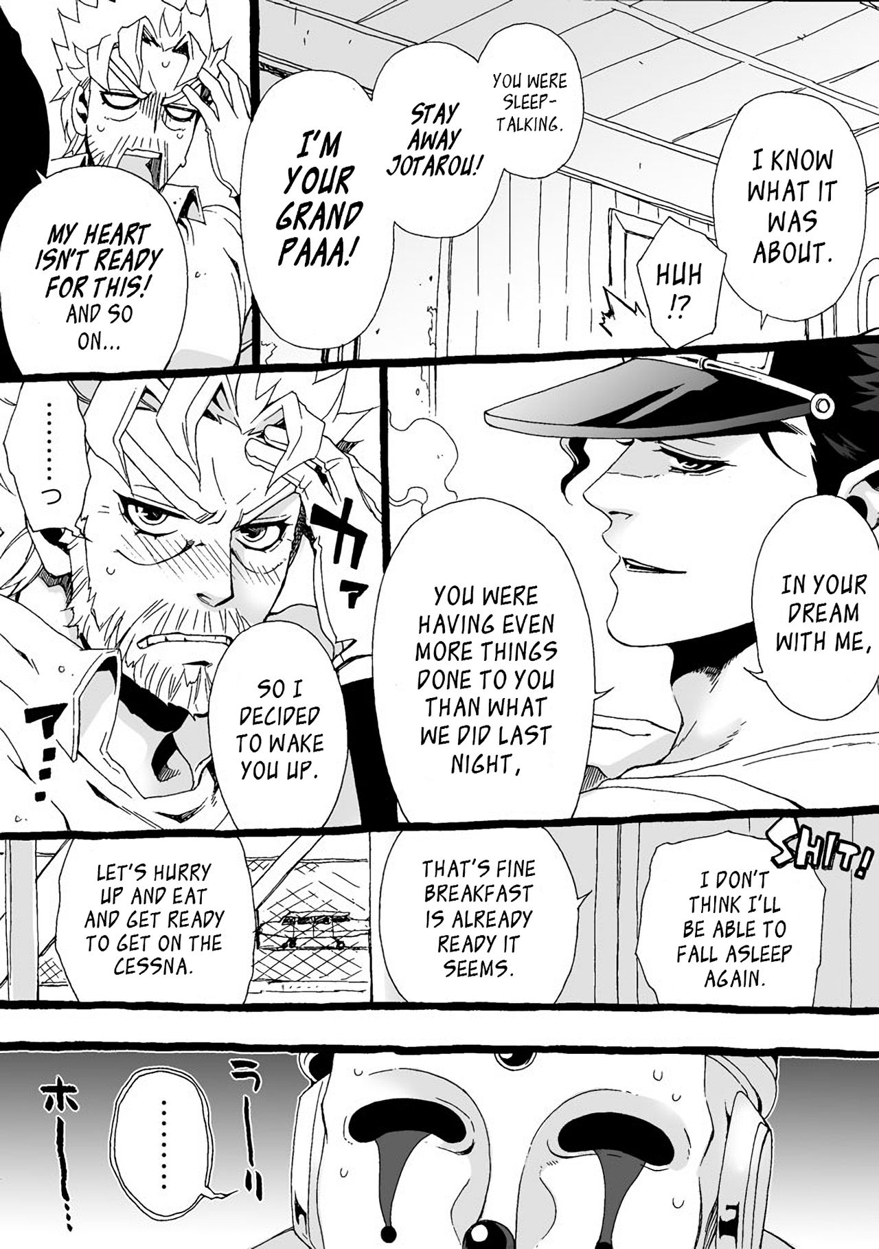 [Chrono Nanae] Mago Haji Jii wo Aishisugiteru | Grandson loves his Grandfather too much (JoJo's Bizarre Adventure) [English] {LeonTranslates}(misc art) 75