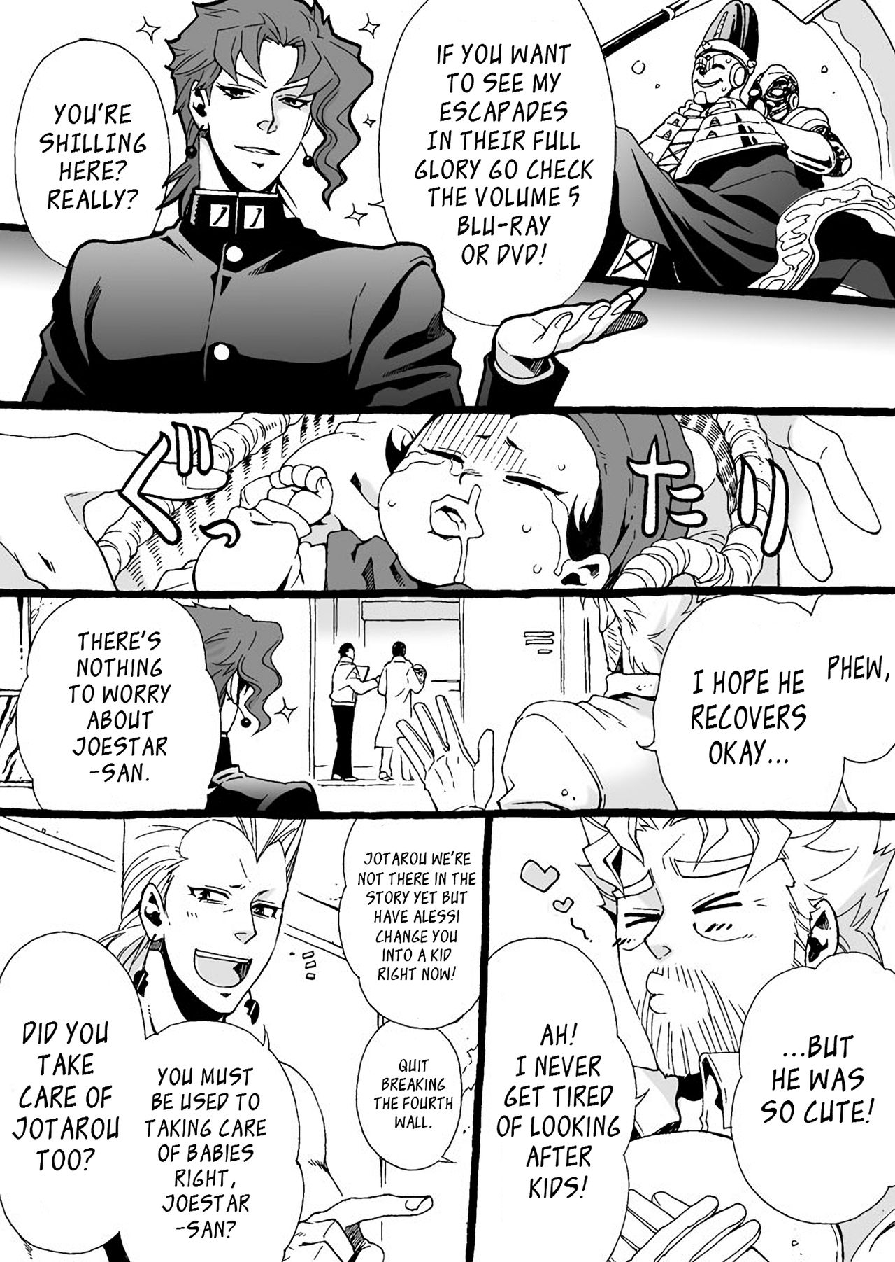 [Chrono Nanae] Mago Haji Jii wo Aishisugiteru | Grandson loves his Grandfather too much (JoJo's Bizarre Adventure) [English] {LeonTranslates}(misc art) 77