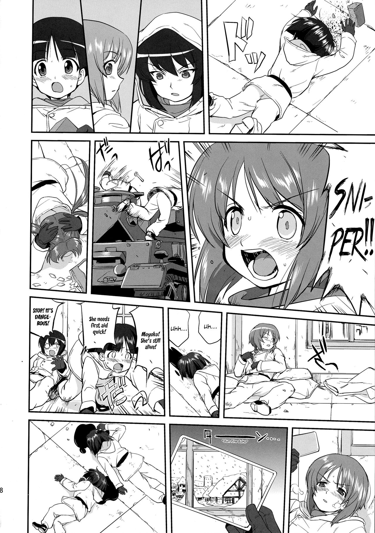 (C85) [Takotsuboya (TK)] Yukiyukite Senshadou Battle of Pravda (Girls und Panzer) [English] [N04h] 37