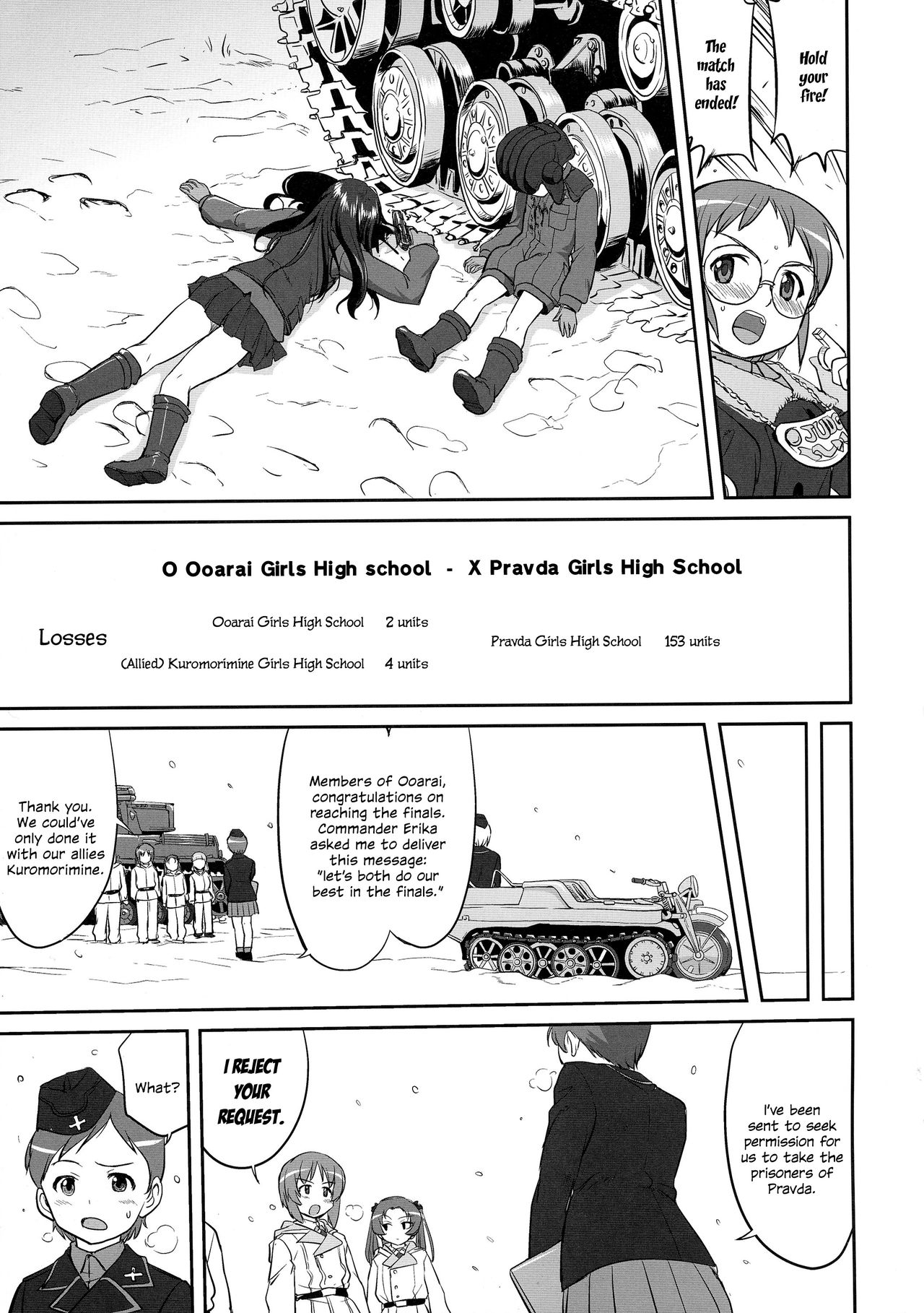(C85) [Takotsuboya (TK)] Yukiyukite Senshadou Battle of Pravda (Girls und Panzer) [English] [N04h] 54