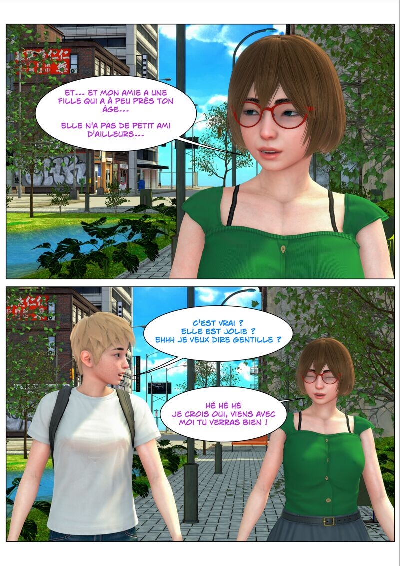 [HS2] Swapping Week-End (a Role Exchanger Tale) - Mom & Son (French) 20