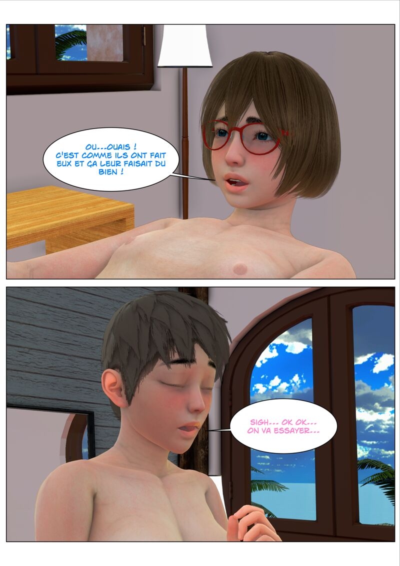 [HS2] Swapping Week-End (a Role Exchanger Tale) - Mom & Son (French) 254