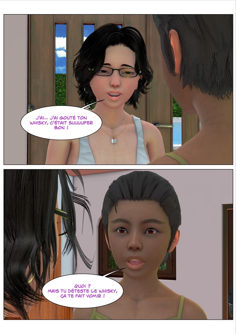 [HS2] Swapping Week-End (a Role Exchanger Tale) - Mom & Son (French) 295