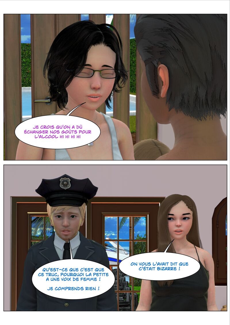 [HS2] Swapping Week-End (a Role Exchanger Tale) - Mom & Son (French) 296