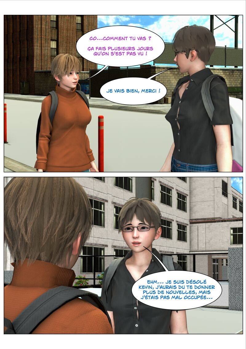 [HS2] Swapping Week-End (a Role Exchanger Tale) - Mom & Son (French) 328