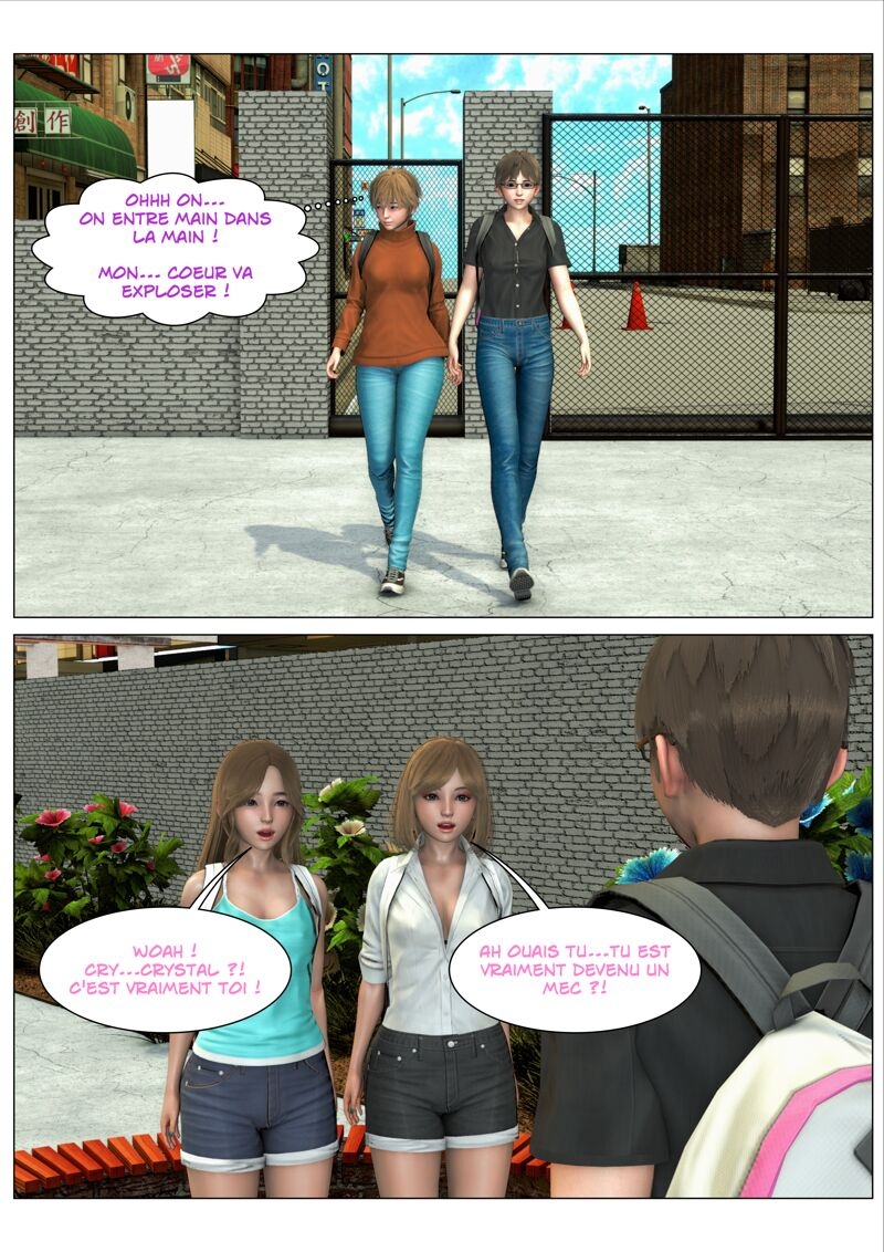 [HS2] Swapping Week-End (a Role Exchanger Tale) - Mom & Son (French) 331