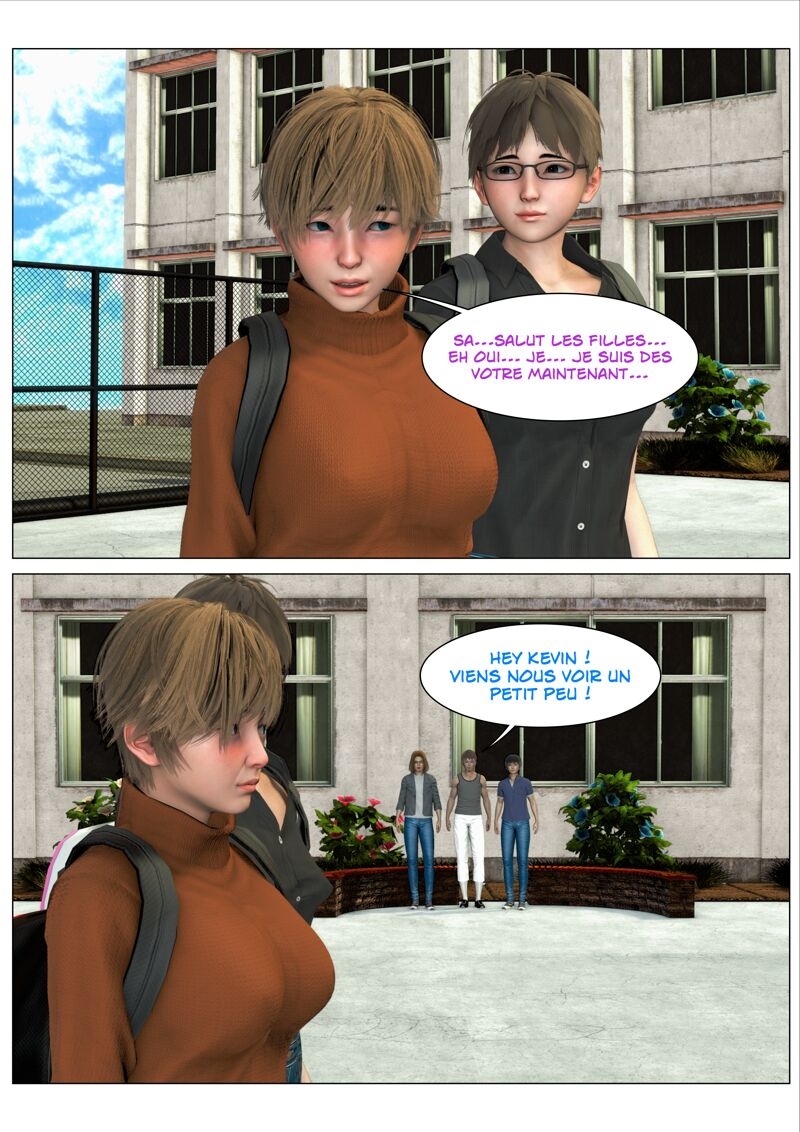 [HS2] Swapping Week-End (a Role Exchanger Tale) - Mom & Son (French) 333