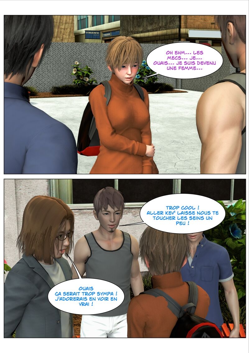 [HS2] Swapping Week-End (a Role Exchanger Tale) - Mom & Son (French) 336