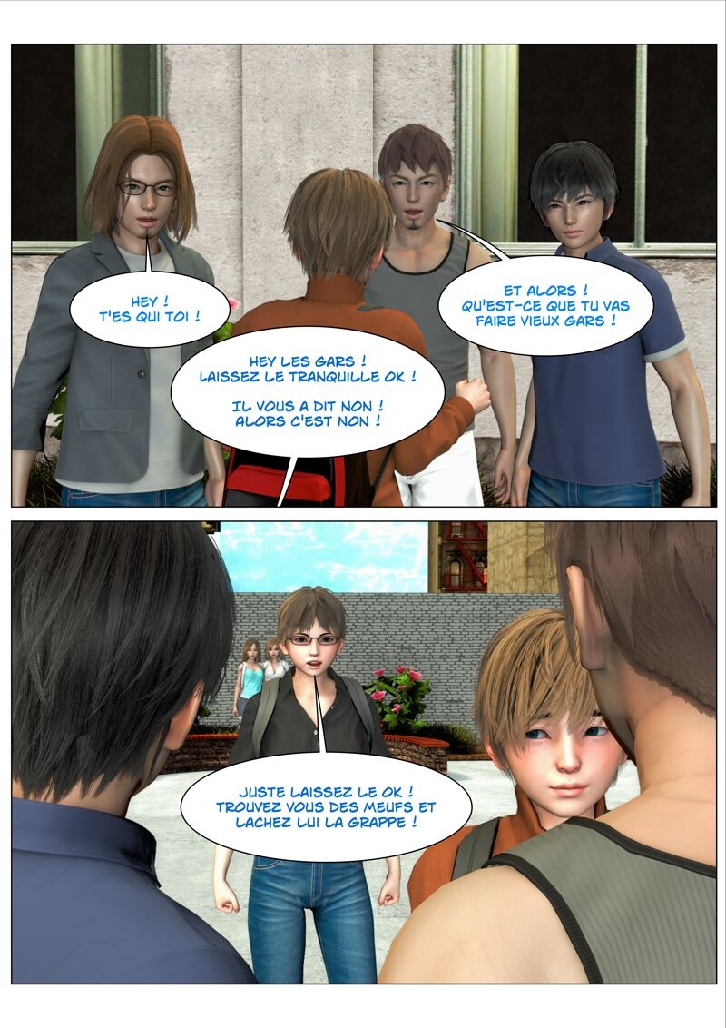 [HS2] Swapping Week-End (a Role Exchanger Tale) - Mom & Son (French) 338
